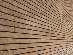 Red Brick Wall Background Drucke: Red brick wall background