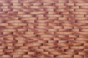 Red Brick Background Drucke: Red brick wall. Brick pattern. Brick background