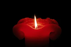 Red Candle Drucke: Red candle