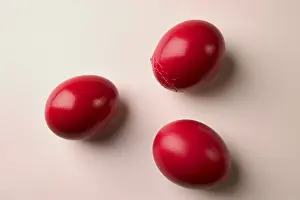 Red Easter Egg Drucke: Red Easter egg