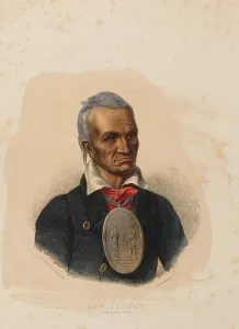 Historical Native Americans Drucke: Red Jacket. Seneca War Chief (ca)
