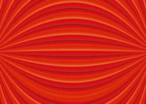 Abstract Art Patterns Drucke: Red and orange structure