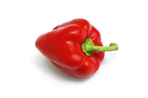 Vegetarian Food Options Drucke: Red Pepper (Capsicum)
