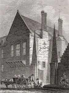 Historic Buildings In Scotland Drucke: Regent Murray's House, Edinburgh