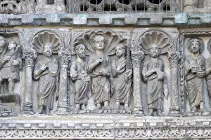 Historic Architecture In Europe Drucke: Relief detail of St. Mark's Basilica