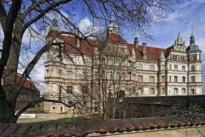 European Renaissance Palace Drucke: Renaissance Gustrow Castle