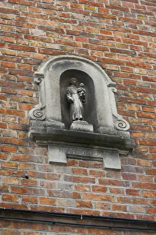 Religious Art Europe Drucke: Representation of St Anthony in Bruges