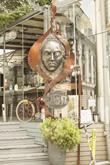 Urban Architecture Europe Drucke: Restaurant District with original decor