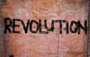 Freedom Of Expression Image Drucke: Revolution Concept