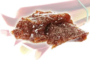 Still Life Cuisine Drucke: Rhubarb jam