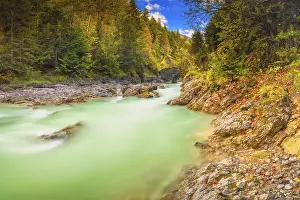 Motion Blur Waterfalls Drucke: RiBbach, long exposure, Vomp