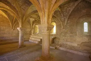Ribbed Vault Architecture Drucke: Ribbed vault in the chapter house