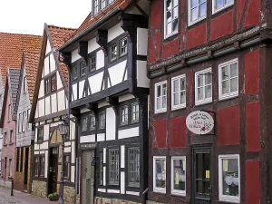 European Historic Buildings Drucke: Rinteln, half-timbered house