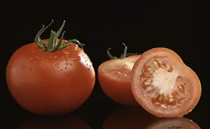 Tomato Nutrition Facts Drucke: Ripe tomatoes