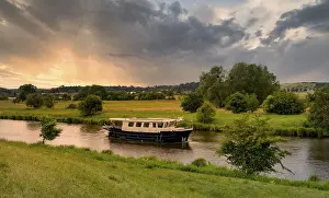 River Landscape Germany Drucke: River in the Lower Oder Valley National Park