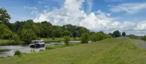 River Landscape Germany Drucke: River in the Lower Oder Valley National Park