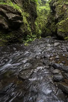 South Iceland Scenery Drucke: River in the Nauthusagil Gorge