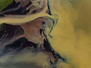 Wild River Drucke: River, river course, river delta