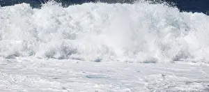 Canary Island Beaches Drucke: Roaring surf, waves, surf waves