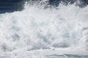 Canary Island Beaches Drucke: Roaring surf, waves, surf waves