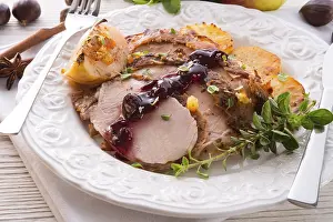 Domesticated Turkey Recipes Drucke: Roasted turkey