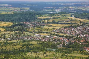 Southern Germany View Drucke: RoBberg, view from the RoBberg tower