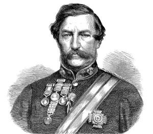 Black And White Military Portrait Drucke: Robert Cornelis Napier, 1st Baron Napier of Magdala (6 December 1810 - 14 January 1890) was a British field marshal