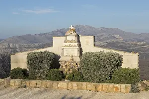 Unesco World Heritage Dubrovnik Drucke: Robert Ivusic Monument on Mount Srd