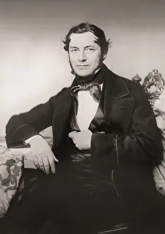 Scientist Portrait Drucke: Robert Wilhelm Eberhard Bunsen