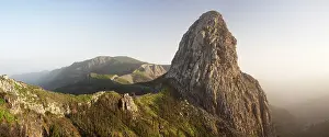 UNESCO World Heritage Site View Drucke: Rock formation Roque de Agando
