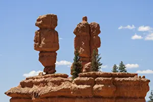 Erosion Landscape Photography Drucke: Rock formations created by erosion