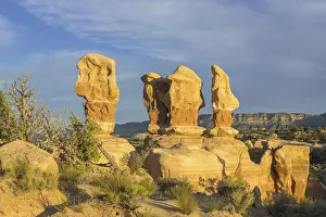 Sandstone Erosion USA Drucke: Rock formations in Devil's Garden