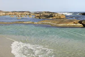 Western Australia Coastline Drucke: Rock formations at Greens Pool