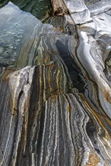 Verzasca River Landscape Drucke: Rocks, rock structures, Verzasca River