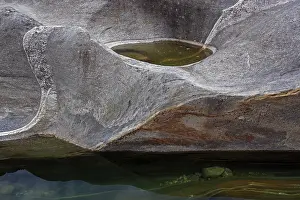 Mountain Creek Wilderness Drucke: Rocks, rock structures, Verzasca River
