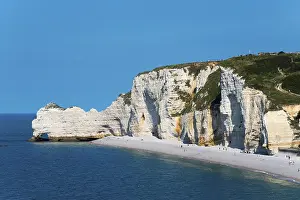 Chalk Cliffs Drucke: Rocky coast, cliffs, chalk cliffs