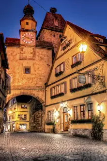 Rothenburg Ob Der Tauber Germany Drucke: The Rodertor