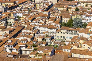 Sacred Building In Tuscany Drucke: Above the rooftops of Florence