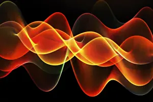 Stroboscopic Flash Drucke: Rotating thread illuminated with a stroboscopic flash