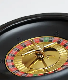 Gambling Addiction Image Drucke: Roulette Wheel