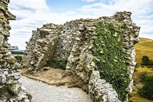Deserted Castles Europe Drucke: Ruins of Corfe Castle, Wareham