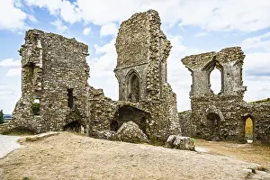 Corfe Castle Ruins Drucke: Ruins of Corfe Castle, Wareham