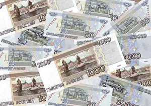 European Currency Drucke: Russian rouble