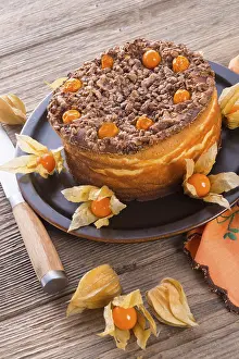 Baked Goods Nutrition Drucke: Rustic cheesecake