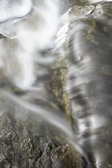 Scandinavian River Landscape Drucke: Rustling mountain stream, Alvdal