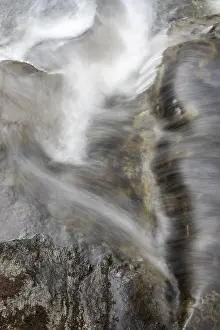 Scandinavian Landscape Photo Drucke: Rustling mountain stream, Alvdal