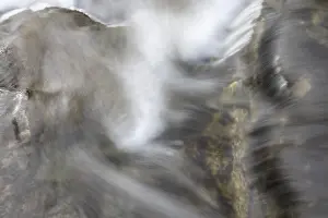 Scandinavian Landscape Photo Drucke: Rustling mountain stream, Alvdal
