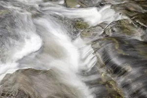Scandinavian Landscape Photo Drucke: Rustling mountain stream, Alvdal