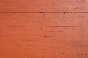 Denmark Travel Photography Drucke: Rusty Red Concrete Wall, Thyboron