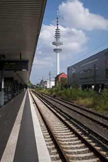 German Railway Stations Drucke: S Station, TV Tower, Sternschanze